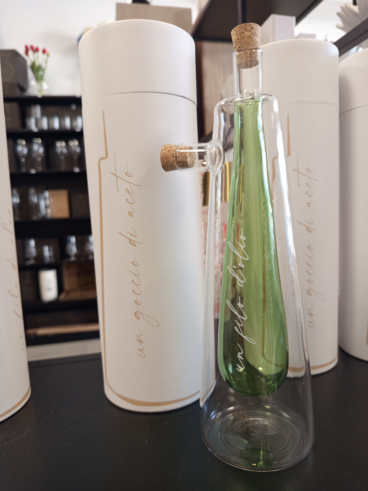 Oliera/Acetiera Ambra C/Scatola H.260 – Cupido&Co.