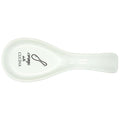 Appoggiamestolo cm 22 Kitchen cool Ceramica Bianco Linea Ceramica