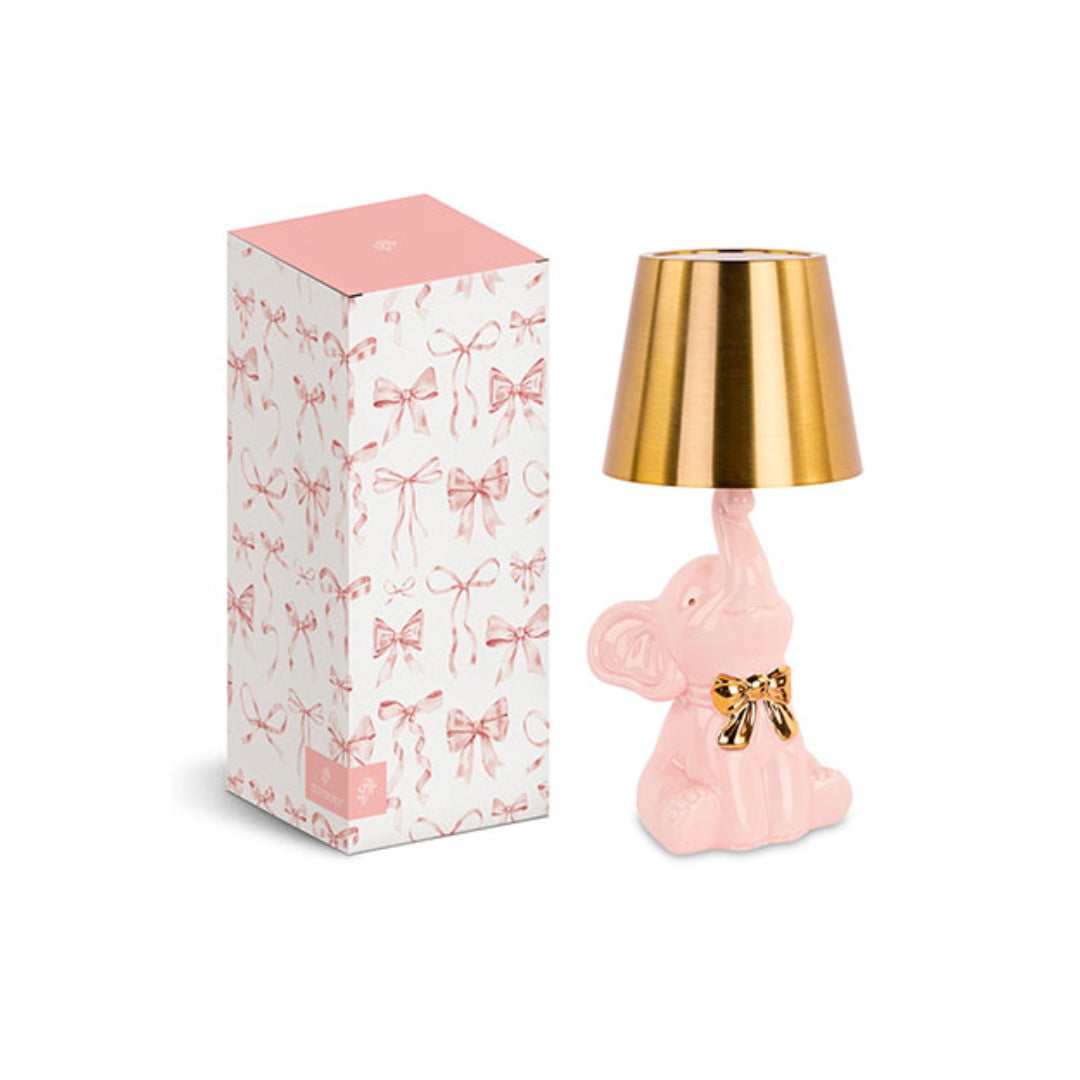 Lampada Elefantino Rosa C/Scatola H.240MM – Cupido&Co.